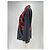 Autre Marque Camicia ETNODIUM in lino nero con ricamo rosso - vista 4