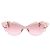 Aquazzura Gafas de sol "Palm Beach" Rosa