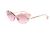 Aquazzura Gafas de sol "Palm Beach" Rosa - vista 5