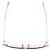 Aquazzura Gafas de sol "Palm Beach" Rosa - vista 6