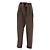 Autre Marque Pantalones de lana marrones LILYSILK Castaño