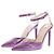 Autre Marque BETTINA VERMILLON Lila Lederpumps Absatz 10cm
