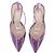 Autre Marque BETTINA VERMILLON Lila Lederpumps Absatz 10cm - Ansicht 5