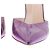 Autre Marque BETTINA VERMILLON Lila Lederpumps Absatz 10cm - Ansicht 8