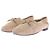 Autre Marque Beige Wildleder Bootsschuhe
