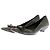 Bailarinas Miu Miu de piel verde Talla 38
