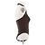 Autre Marque Body WITCHERY marrón de viscosa XS Castaño - vista 3