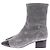 Schutz Botines de tacón plateados Plata - vista 3
