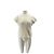 Autre Marque Top blanco sin mangas de alpaca