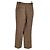 Autre Marque Pantalones marrones ALIGNE de viscosa Castaño - vista 2