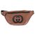 Borsa a vita Gucci in pelle marrone