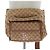 Borsa Banana Gucci Monogramma Marrone in Tela - vista 4