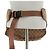 Borsa Banana Gucci Monogramma Marrone in Tela - vista 5