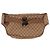 Borsa Banana Gucci Monogramma Marrone in Tela - vista 6