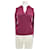 Autre Marque Polo-Pullover aus Wolle bordeaux  - Ansicht 1