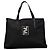 Fendi Borsa tote in nylon Zucca nera Nero