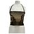 Autre Marque Top corto stampato marrone 604 SERVICE