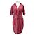 Elisabetta Franchi Jacke Kleid aus veganem Leder Bordeaux