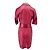 Elisabetta Franchi Jacke Kleid aus veganem Leder Bordeaux - Ansicht 2