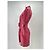 Elisabetta Franchi Jacke Kleid aus veganem Leder Bordeaux - Ansicht 4