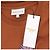 Autre Marque Camiseta de algodón naranja MAISON KITSUNÉ - vista 5