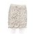 Andrew GN Saia com pérolas e strass Bege