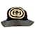 Cappello bucket Gucci nero e oro