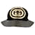 Cappello bucket Gucci nero e oro - vista 2