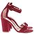 Gianvito Rossi Rote High Heels - Ansicht 2