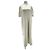 Autre Marque Robe maxi en soie Tuga beige LOULOU STUDIO