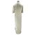 Autre Marque Robe maxi en soie Tuga beige LOULOU STUDIO - vue 2
