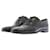 Derby Prada in pelle nera Nero
