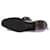Derby Prada in pelle nera Nero - vista 7