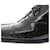 Derby Prada in pelle nera Nero - vista 8