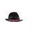 Autre Marque Cappello in lana e pelle Nero - vista 4