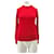 Autre Marque Roter Wollpullover 440ME  - Ansicht 1