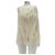 Autre Marque Top sin mangas blanco con flecos CLEA