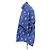 Camicia Balenciaga blu in cotone con logo - vista 4
