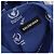 Camicia Balenciaga blu in cotone con logo - vista 5