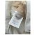 Autre Marque Jeans blancos con bordado The Etiquette - vista 4
