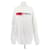 Palm Angels Weißer Baumwollpullover mit Logo