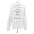 Palm Angels Weißer Baumwollpullover mit Logo - Ansicht 2