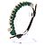 Autre Marque Bracciale intrecciato "Meglio Insieme" Verde - vista 4