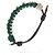 Autre Marque Bracciale intrecciato "Meglio Insieme" Verde - vista 6