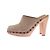 Ralph Lauren Clogs aus Wildleder in Camel Kamel - Ansicht 3