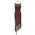 Autre Marque Braunes Strickkleid