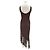 Autre Marque Braunes Strickkleid - Ansicht 2