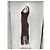 Autre Marque Braunes Strickkleid - Ansicht 4