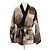 Autre Marque Cardigan aus Cashmere-Seiden-Mischung Braun