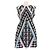 Peter Pilotto Vestido de seda estampada Negro